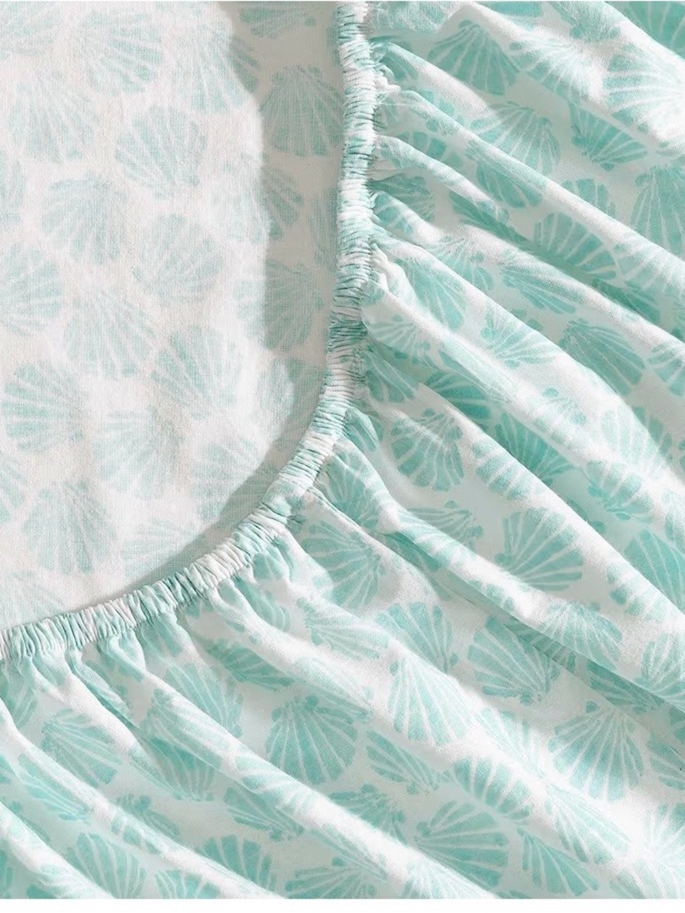 Laura Ashley Soft Mint Margate Shell-Print Full Bedding Set - Picture 10 of 10